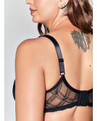 Soutien-gorge Minimiseur en dentelle Lisa noir