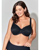 Soutien-gorge Minimiseur en dentelle Lisa noir