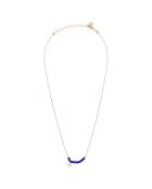 Collier en Argent doré & Perles en Quartz