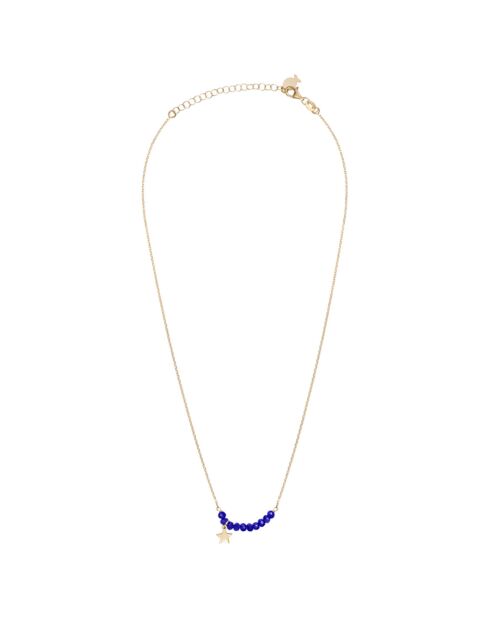 Collier en Argent doré & Perles en Quartz