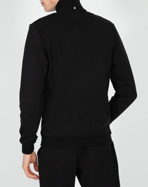 Sweat zippé Essentiel noir