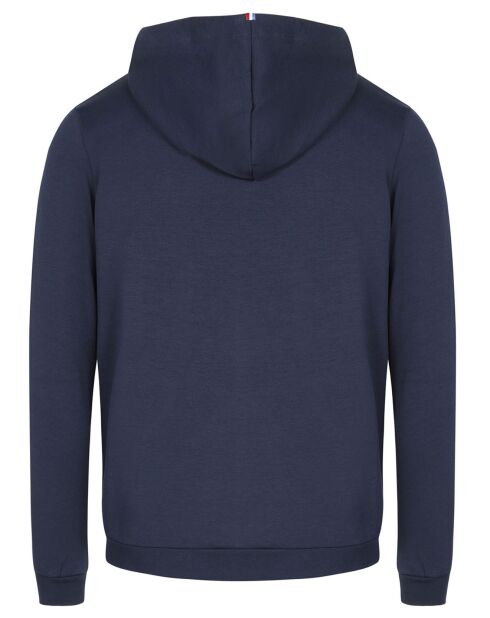 Sweat à capuche zippé Essentiel marine
