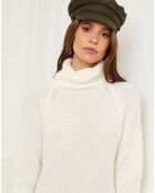 Robe Pull Mila blanche