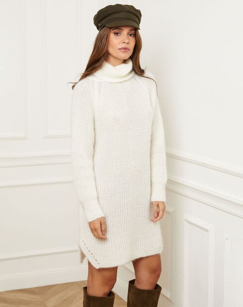 Robe Pull Mila blanche
