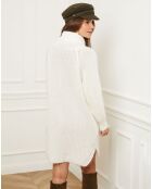 Robe Pull Mila blanche