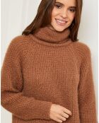 Robe Pull Mila camel