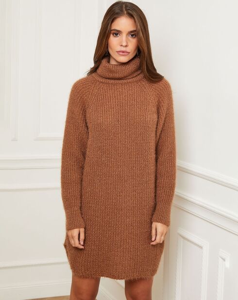 Robe Pull Mila camel