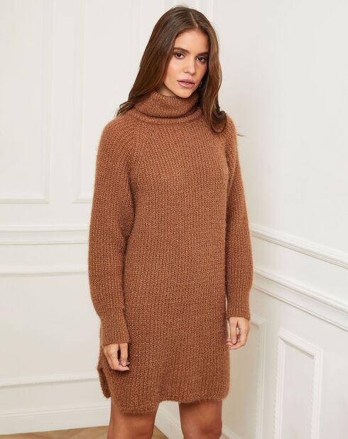 Robe Pull Mila camel