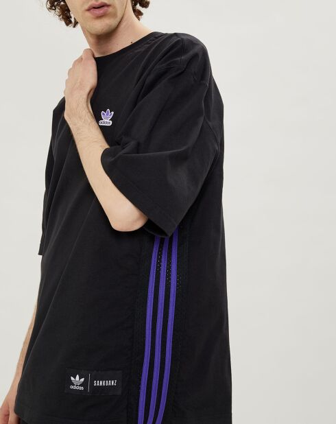 T-Shirt Adidas x Sankuanz Basketball Réversible noir/vert