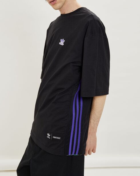 T-Shirt Adidas x Sankuanz Basketball Réversible noir/vert