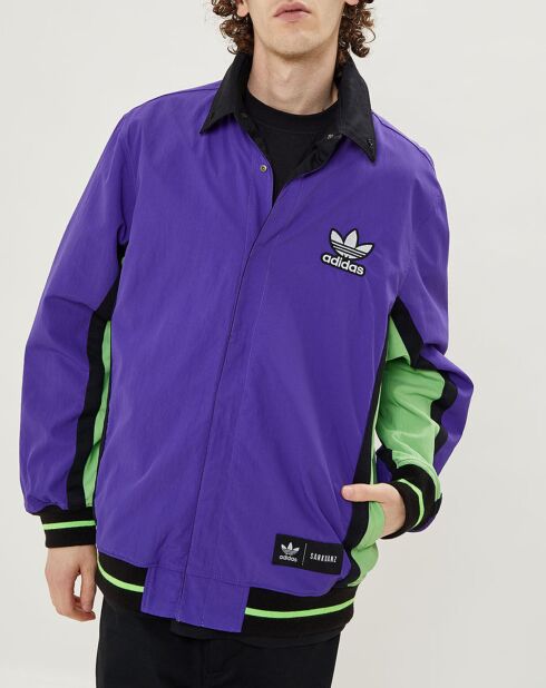 Veste Adidas x Sankuanz Shirt Réversible noir/violet