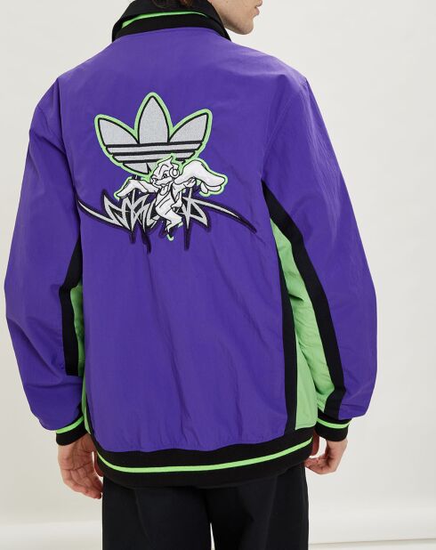 Veste Adidas x Sankuanz Shirt Réversible noir/violet