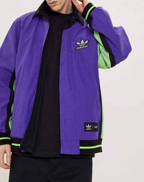 Veste Adidas x Sankuanz Shirt Réversible noir/violet