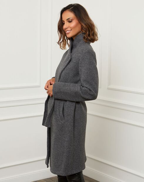 Manteau Marine anthracite