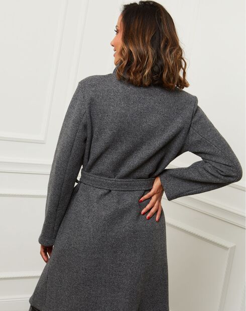 Manteau Marine anthracite