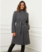 Manteau Marine anthracite