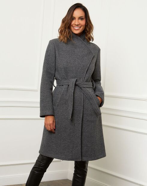 Manteau Marine anthracite