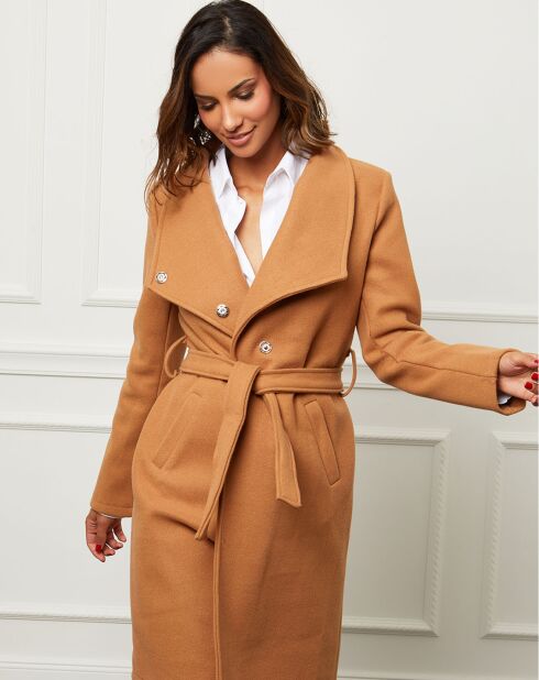 Abrigo Camel Marine