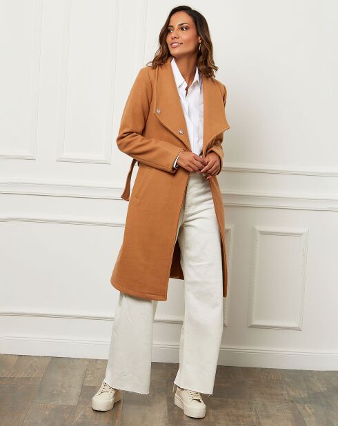 Manteau Marine camel