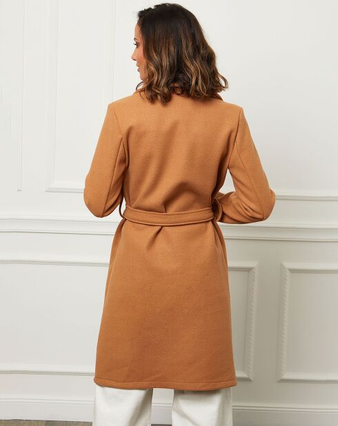 Manteau Marine camel