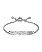 Bracelet Only One blanc/argenté