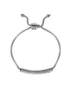 Bracelet Only One blanc/argenté