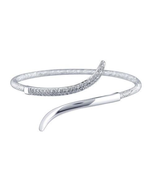 Jonc Liane blanc/argenté