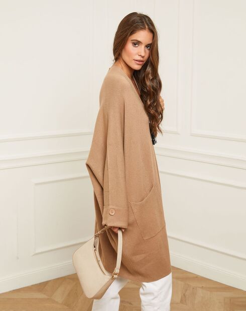 Gilet Mounia camel