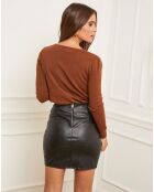 Pull en Cachemire mélangé Florianne café
