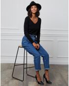 Pull en Cachemire mélangé Romy noir