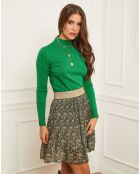 Pull en Cachemire mélangé Senda vert