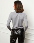 Pull en Cachemire mélangé Elisa gris
