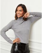 Pull en Cachemire mélangé Elisa gris