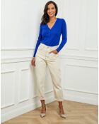 Gilet en Cachemire mélangé Caroline royal