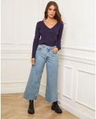 Pull en Cachemire mélangé Marta marine