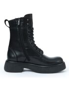 Boots en Cuir Romy noires