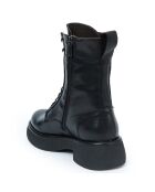 Boots en Cuir Romy noires