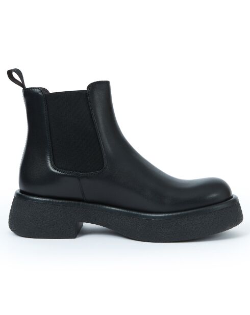 Chelsea boots en Cuir Marina noires