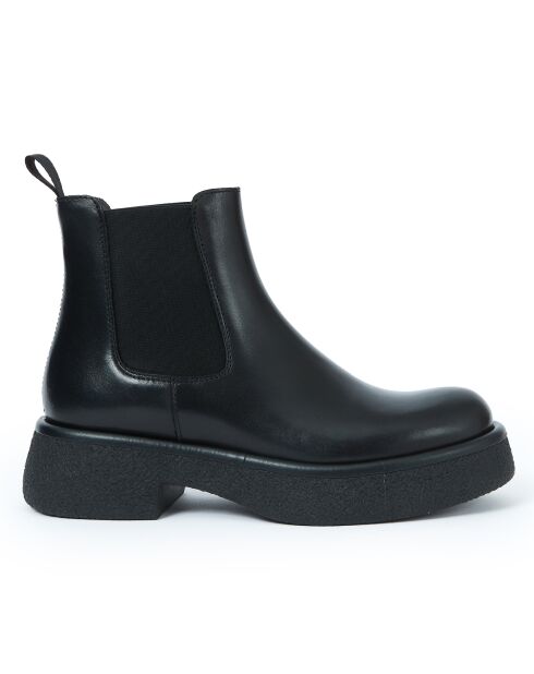 Chelsea boots en Cuir Marina noires