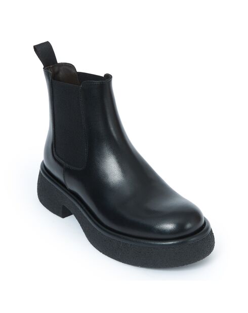 Chelsea boots en Cuir Marina noires