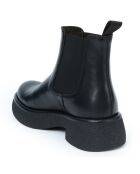 Chelsea boots en Cuir Marina noires