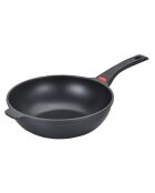 Poêle wok fonte aluminium Thermo Regul induction noire - D.30 cm