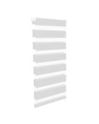 Store enrouleur Jour/Nuit Zebra blanc - 60x120 cm