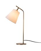 Lampe de table Salihini blanc/vintage - H.67 cm