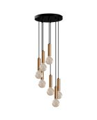 Lustre Tempo vintage - 40x40 cm