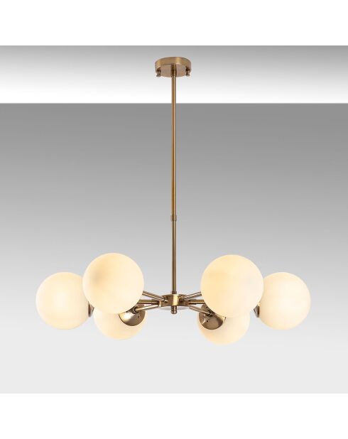Akkas vintage kroonluchter - 73x73x35-72 cm
