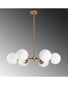 Lustre Akkas vintage - 73x73x35-72 cm