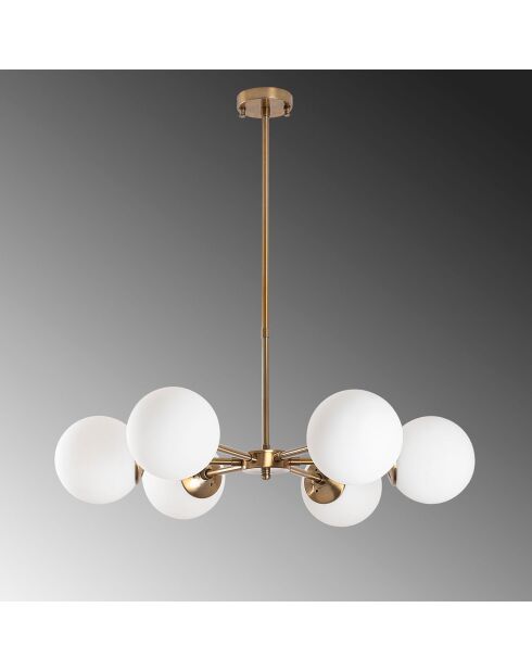 Akkas vintage kroonluchter - 73x73x35-72 cm