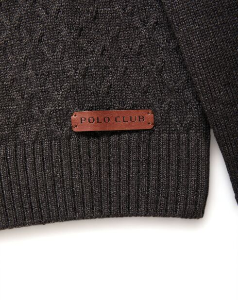 Pull col roulé Kobo anthracite