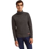 Pull col roulé Kobo anthracite